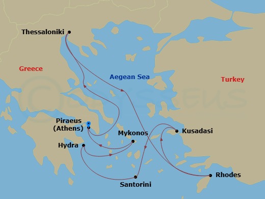 Cruise Map