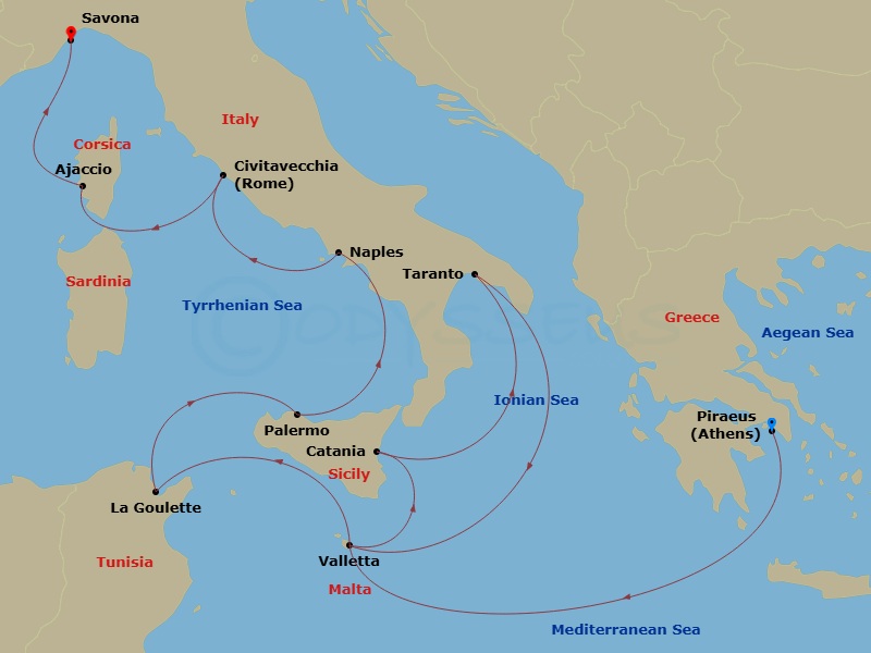 Cruise Map