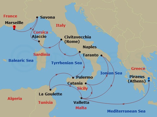 Cruise Map