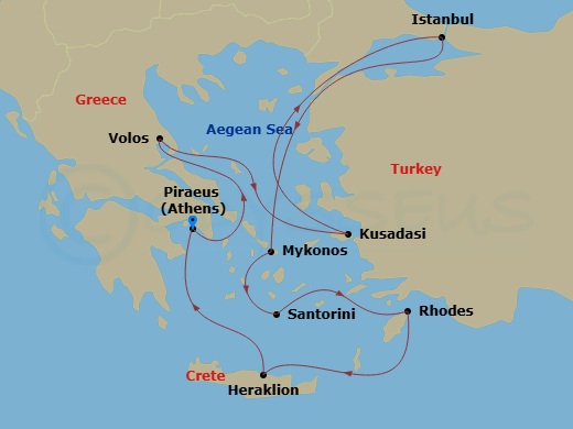 Cruise Map