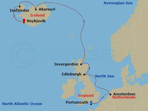 Cruise Map