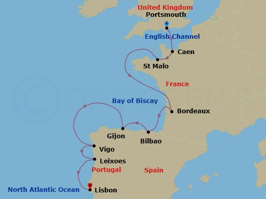 Cruise Map