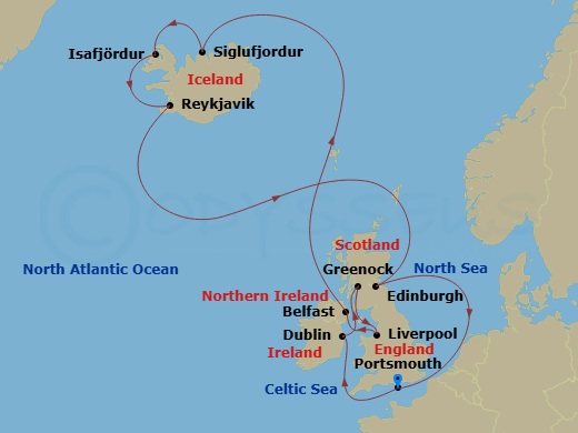 Cruise Map