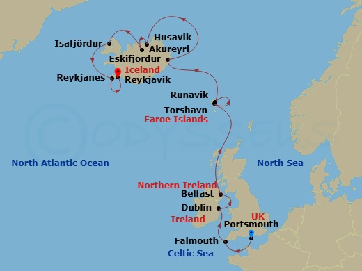 Cruise Map
