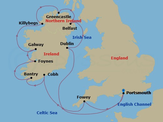 Cruise Map