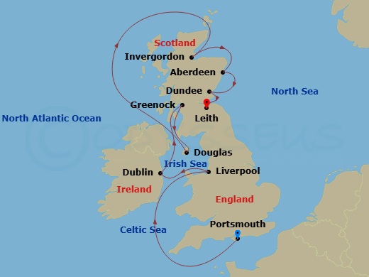 Cruise Map