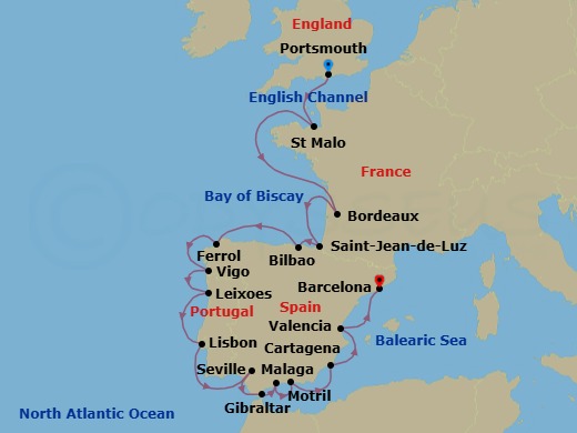 Cruise Map