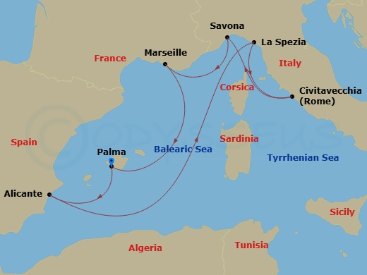 Cruise Map