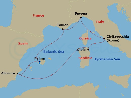 Cruise Map