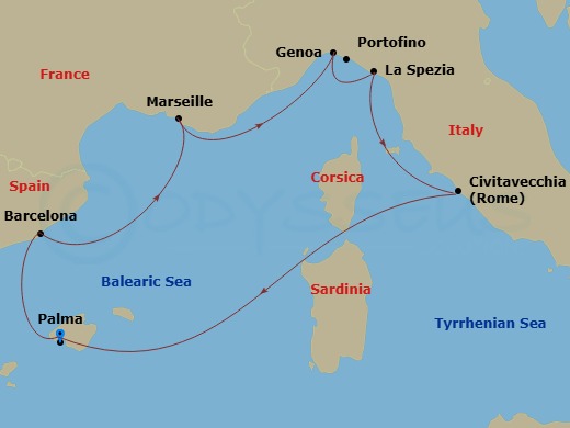 Cruise Map