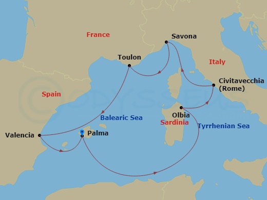 Cruise Map