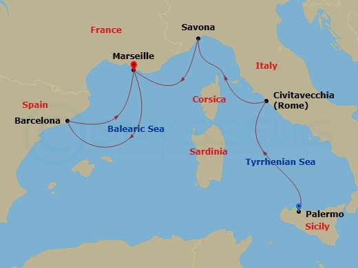 Cruise Map