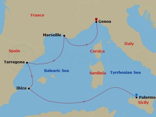 Cruise Map