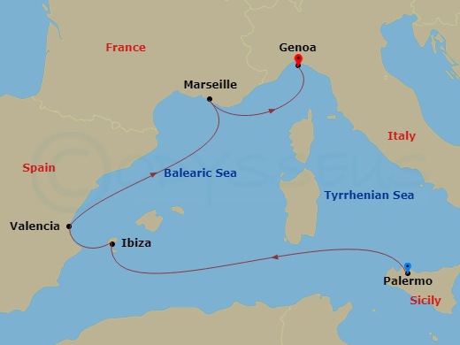 Cruise Map