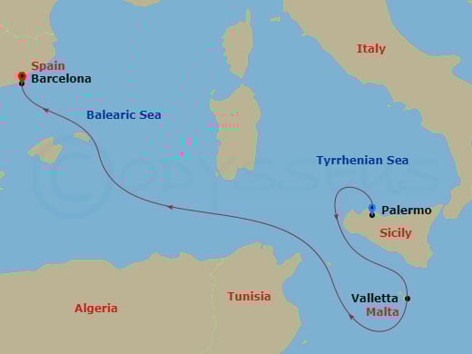 Cruise Map