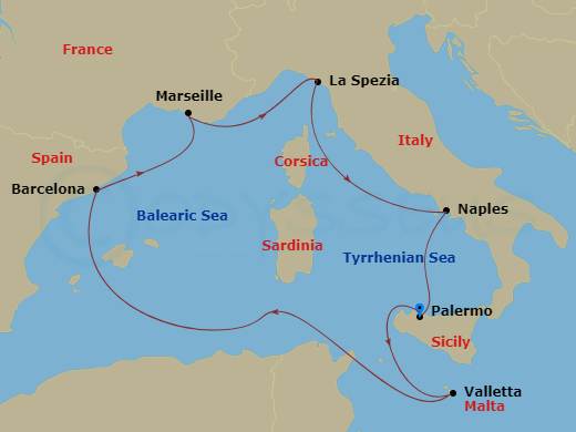 Cruise Map
