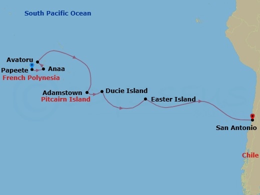 Cruise Map