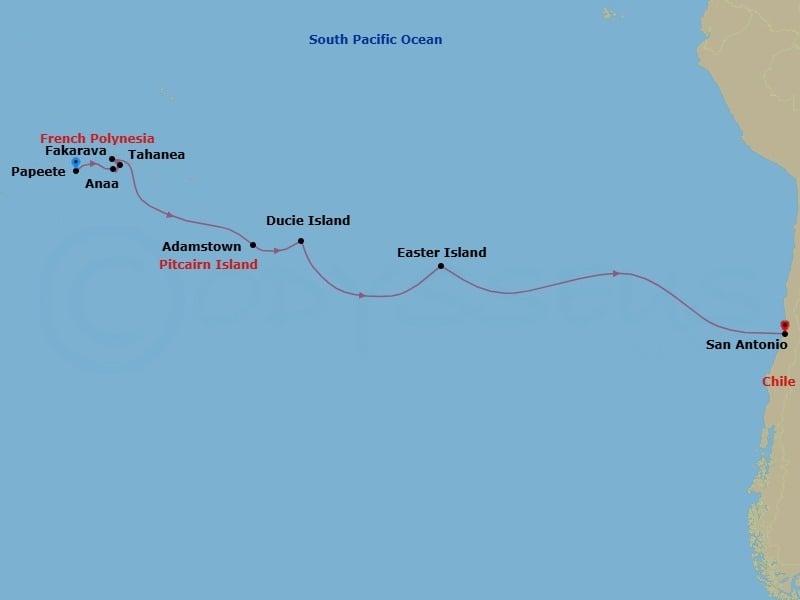 Cruise Map