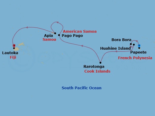 Cruise Map