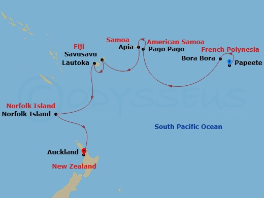 Cruise Map