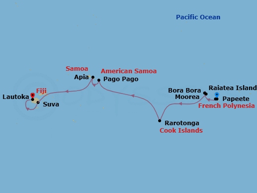 Cruise Map