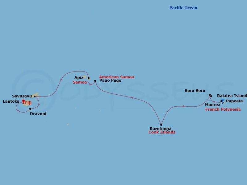 Cruise Map