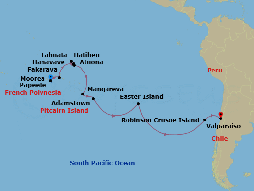 Cruise Map