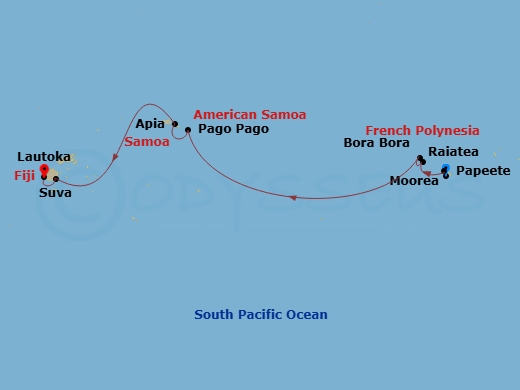 Cruise Map