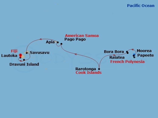 Cruise Map