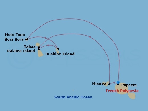 Cruise Map