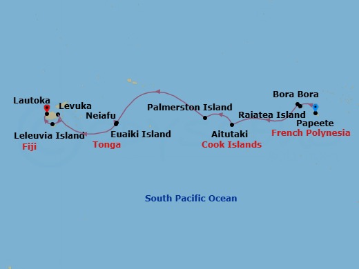 Cruise Map