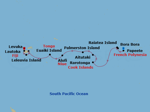 Cruise Map