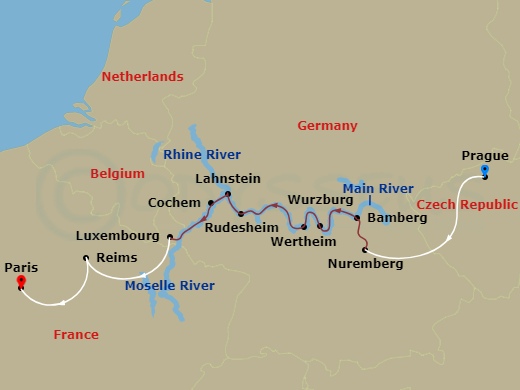 Cruise Map
