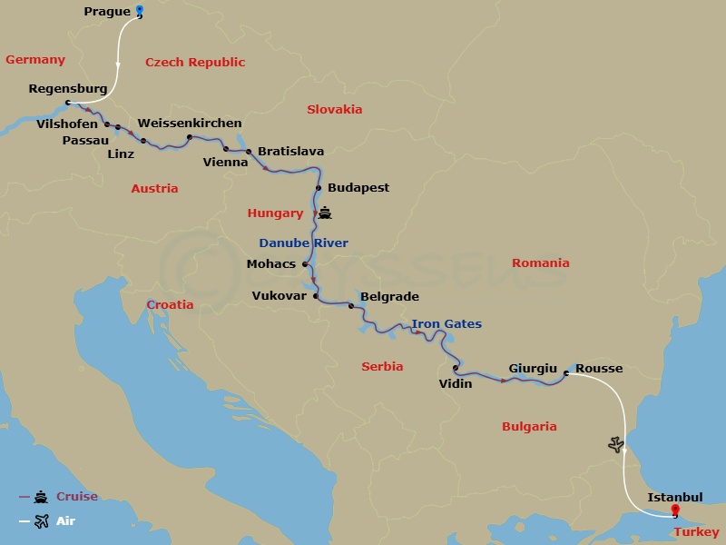 Cruise Map