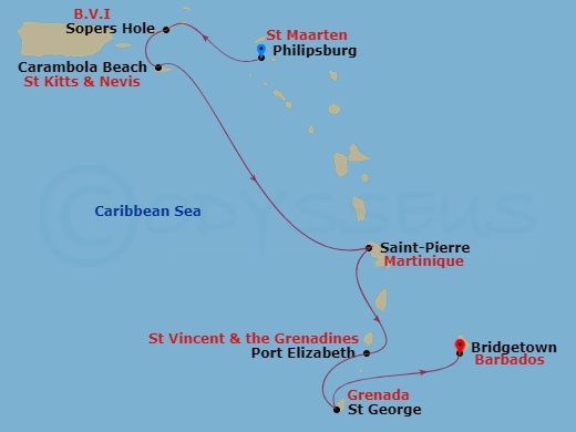 Cruise Map