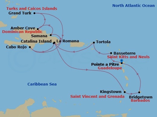 Cruise Map