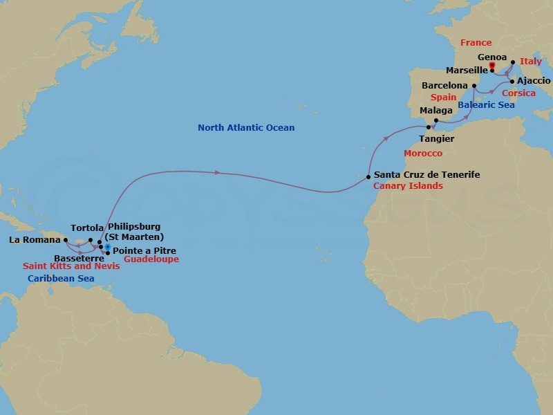 Cruise Map
