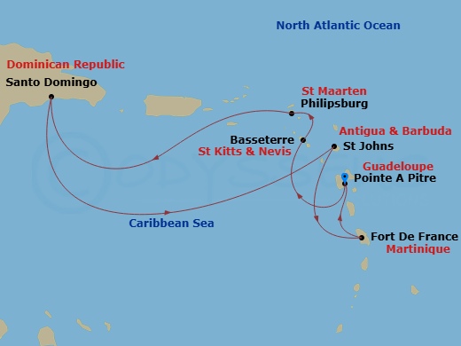 Cruise Map