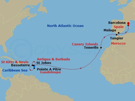 Cruise Map