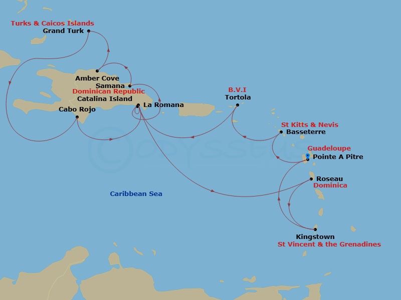 Cruise Map