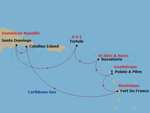Cruise Map