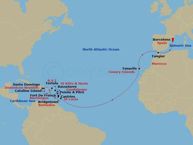 Cruise Map