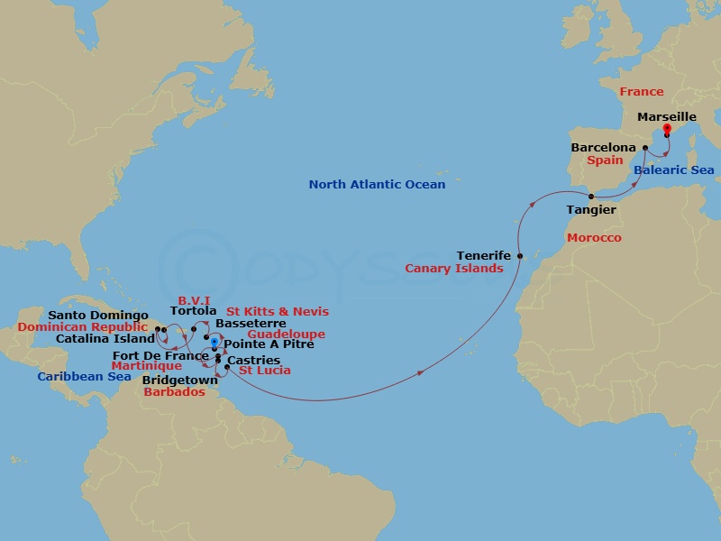 Cruise Map
