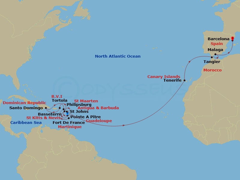 Cruise Map