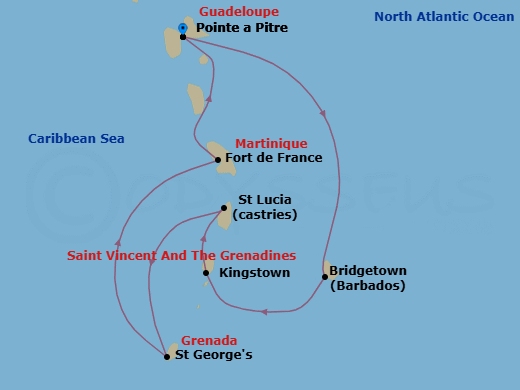 Cruise Map