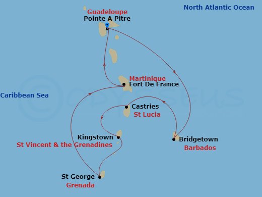 Cruise Map