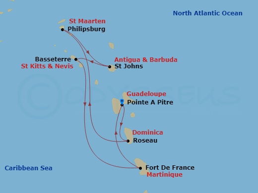 Cruise Map
