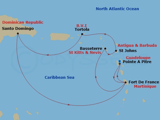 Cruise Map