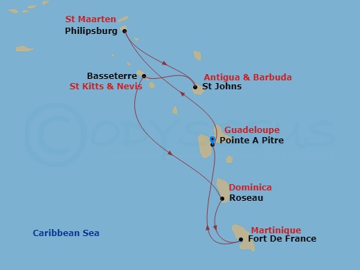 Cruise Map
