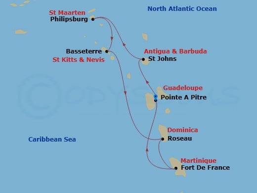 Cruise Map